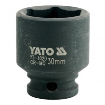 Sitiena Muciņa Hex, 30.0mm, Crmo, 1/2" YT-1020 YATO