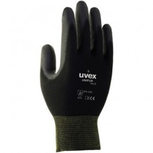 Перчатки рабочие Unipur 6639 PU, черные, размер 8 Uvex