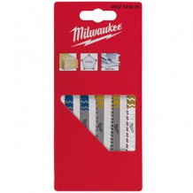 Jigsaw blade set for metal, wood (5pcs.) Milwaukee