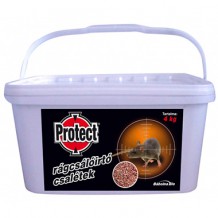 Protect зерновая приманка для мышей и крыс, Бромадиолон 0,05 г / кг 4 кг