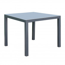 Садовый стол AMALFI 90x90xH74см, серый, 14531, HOME4YOU