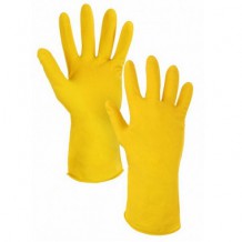 Резиновые перчатки для работы по дому, размер L