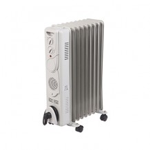 Eļļas radiators ar ventilātoru 2000W 70m3 C309-9V COMFORT
