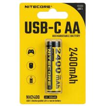 Nitecore Аккумуляторы NC-NH24001 2400 мАч, 1.5 В, Li-Ion, AA, 24 месяца гарантии, 1 шт в упаковке