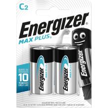 Energizer Aku Max Plus C E301324200, Alkaline, C, 2 tk, ilma laadijata