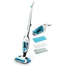 ETA akumulatora putekļu sūcējs Moneto II Aqua Plus ETA645390000, 21.6 V, 50 min, 0.55 L, HEPA filtrs, mitrā sūkšana, 3in1