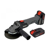 Bezvadu leņķa slīpmašīna 125mm, HOOZAR, AW06160, 18V, 2x2.0Ah, bezsuku motors, mīkstā palaišana