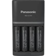 Panasonic Akumulatoru lādētājs K-KJ55HCD40E, 100-240 V, 1,5 V, 2500 mAh, 4xAA, LED indikatori, Smart Charge