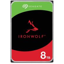 Seagate IronWolf ST8000VN004, 8TB, SATA 3.0, 256MB, 7200rpm, diskai/galvos 5/10, 3,5"