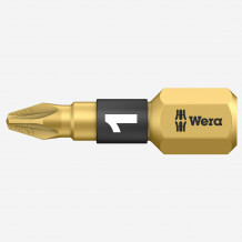 Pārklāts uzgalis PZ #1, WERA, 056700, 25mm BiTorsion ar dimanta pārklājumu