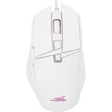 Baracuda Pele BGM-051 RAPTOR-W, 8D, 6400 DPI, 125Hz, 12G, USB 2.0, 1.5m, LED 4 krāsas, plastmasa