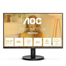 Aoc LCD монитор 24B3HMA2 60.5 см (23.8"), 1920 x 1080, 100Гц, VA, 4 мс, 2 динамика, VESA, черный