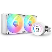 Nzxt Kraken Elite 240 RGB RL-KR24E-W1, 2x120mm, 2.57mmH2O, RGB, FDB, 2800RPM, 400mm, 12V