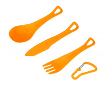 Ēdamrīki Delta Cutlery Set, Orange  ADCUTSETOR SEA TO SUMMIT
