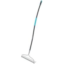 Haterra universaalne reha 9136096, 1530 mm, 1.25 kg, 14 harja, metall/plastik, hall/sinine värv