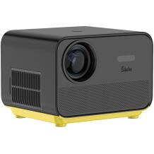 Šilelis videoprojektors P-6, 1920×1080, 4500lm, 450ANSI, 2xUSB, 2xHDMI, Wi-Fi, Bluetooth, 50000h, 1.3-5m, 1.1-4m