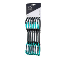 Atsaites komplekts 6x Lime Set DY 12cm, CLIMBING TECHNOLOGY, 8057733309667, 12cm, 540g, GREY_TURQGRE