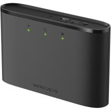 Mercusys мобильный маршрутизатор MT110, 4G LTE, 150 Мбит/с загрузка, 50 Мбит/с выгрузка, 2200 мАч, 10 часов работы, 10 устройств