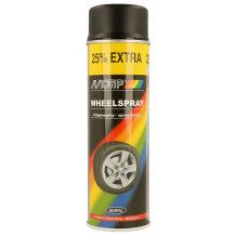 Riteņu aerosols Wheel Spray Melns 500ml, 04019 MOTIP