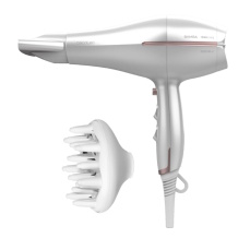 Hair dryer 2200 W 3 temperature settings ionization diffuser nozzle IoniCare 5300 Maxi Aura White 4202 Cecotec