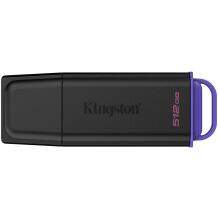 Kingston DataTraveler 512GB USB 3.2 Gen 1 DTXG2/512GB, 512GB, USB Type-A, Korpus, juodas, violetinis