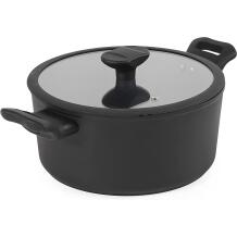 Russell Hobbs Crystaltech kõrge pott RH01864EU7, 24cm, must, alumiinium, 11cm, kaanega