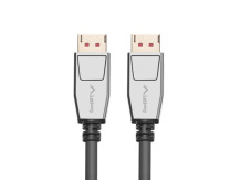 Кабель DisplayPort папа папа 20 PIN V1.4 8K 60 Гц 1 м CA DPDP 20CU 0010 BK Черный Lanberg