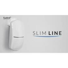 Satel датчик движения PIR SLIM-PIR-PET 12 V DC, 12 м x 13 м, -10°C до +55°C, 1.1 кΩ, 4 цвета LED, защита от животных до 20 кг