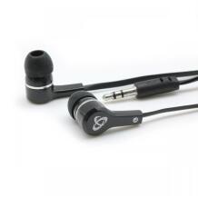 Sbox Austiņas EP-003B, 18Hz-20kHz, 116dB±3, 32Ω, 1,2m, Vadu, Ausu ieliktņi
