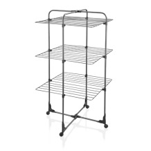 Classic džiovyklės bokštas 270 juodas LEIFHEIT 1081470 68x68cm 126cm