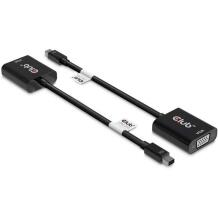 Club3D Адаптер CAC-2113 Mini DisplayPort на VGA 1x 15pin D-sub, 0.2286 м, 0.026 кг