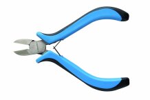 Precīzās diagonālās griešanas knaibles 115 mm, HOGERT, HT1P052, augstas kvalitātes instrumentu tērauds, ērti rokturi