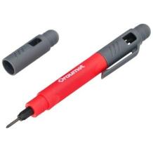 Draumet Mini Kruvikeeraja CrV 4 ühes 8901325, CrV terasest otsikud, 1,6 mm lame, PH000, 2,0 mm lame, PH00