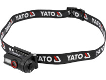 Yato YT-085944 Headlamp 500 lm Rechargeable USB C IPX4 Black