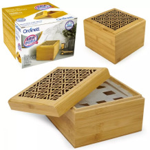 Mitruma absorbētājs Bamboo ORDINETT 1231154 450g kristālu papildināms neitrāla smarža