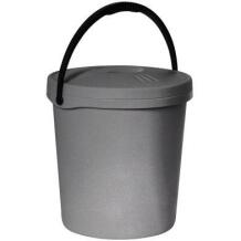 Nhg Ведро 16L 2984694, серый, 16L, ПП, перерабатываемый
