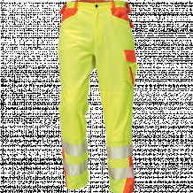 Darba bikses Hi-Vis LATTON dzeltens/oranžs 48 izm. CERVA