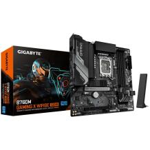 Gigabyte Motininė B760M G X WF6E GEN5, LGA 1700, 8+1+1 fazių VRM, iki 5600MHz DDR5, 2xPCIe 4.0 M.2, Wi-Fi 6E, 2.5 GbE LAN