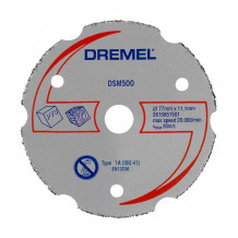 77 mm universāls karbīda disks 2615S500JB DREMEL