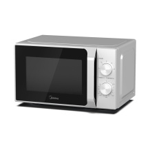 Mikroviļņu krāsns krāsns ikdienas ēdienu ātrai un vienmērīgai uzsildīšanai ar 20 L ietilpību 700 W jaudu un modernu melnu dizainu MM20CF2ESL Midea