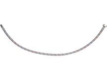 Savienojuma šļūtene F/M 1/2" M10X1 800MM, FALA, 71844, nerūsējošais tērauds, EPDM gumija, 32L/min plūsma, 1MPa spiediens