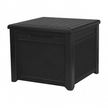 Ящик для хранения Cube Rattan Storage Box 208L серый, 29199597939, KETER