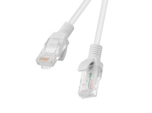 LAN kabelis Cat.5e UTP RJ45–RJ45 20 m Fluke Passed līdz 1 Gb/s datu pārraide pelēks PCU5-10CC-2000-S Lanberg