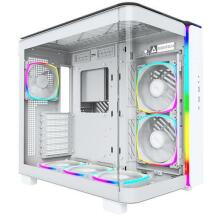 Montech Kaste KING 95 PRO (W) KODS, 2x140mm sānu ventilatori, 1x120mm aizmugures ventilators, 8x2.5" cietie diski