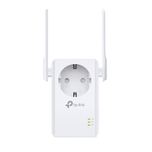 TP-Link TL-WA860RE N300 Wi-Fi diapazona pastiprinātājs/repeater 300 Mbps 2.4 GHz 1×10/100 Mbps Ethernet Balta