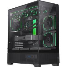 Gamemax Korpus VISTA 2 AB, 2 x 3.5", 2 x 2.5", 7, 7, 2 x USB 3.2 Gen 1, 1 x USB-C 3.2 Gen 2, 1 x kõrvaklapid