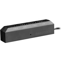 Deepcool Ventilaatori keskus FH-04 DP-F04PWM-HUB, 4-porti, PWM tugi, ühilduv 3-pin/4-pin ventilaatoritega