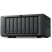 Synology NAS хранилище DS1825+, 8 отсеков, 8GB DDR4, 2.5GbE, 3x USB 3.2, 2x RJ45, поддержка M.2 NVMe