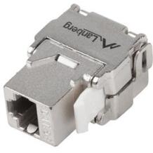Lanberg Moduļu ievietojums KSF5-2000, 1 x RJ45, 180°, Cat.5e, FTP, saderīgs ar LSA rīku