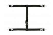 Ķiveres siksna, 4 punktu stiprinājums, ātra atbrīvošana, HT5K184, HOGERT